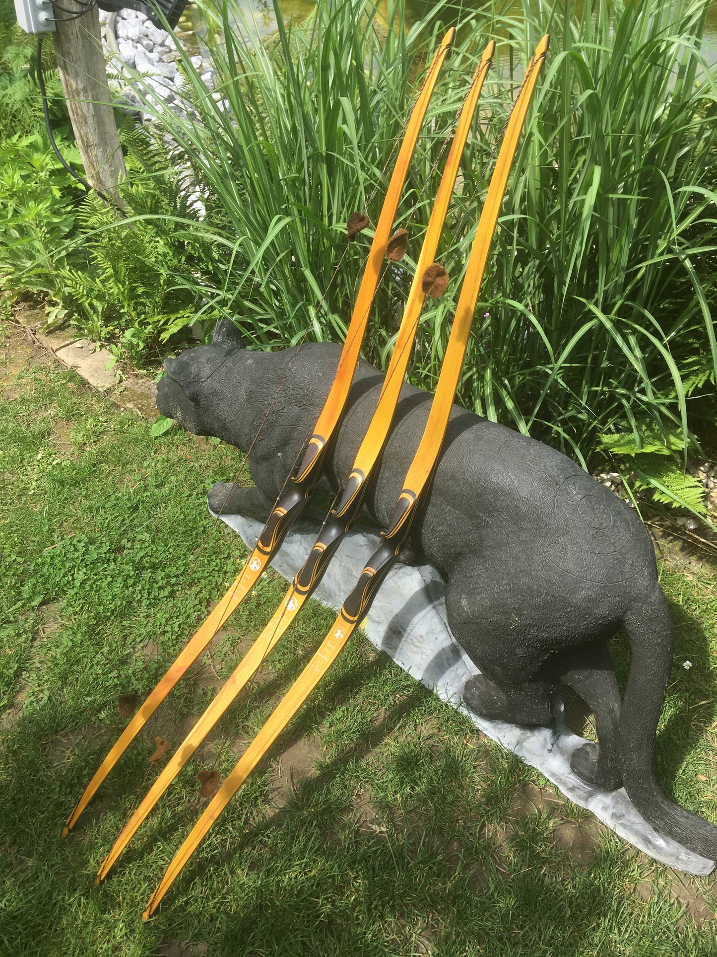 BODNIK BOWS QUICK STICK CUSTOM OSAGE SERIES Hybrid Langbogen Longbow 60"