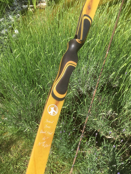 BODNIK BOWS QUICK STICK CUSTOM OSAGE SERIES Hybrid Langbogen Longbow 60"