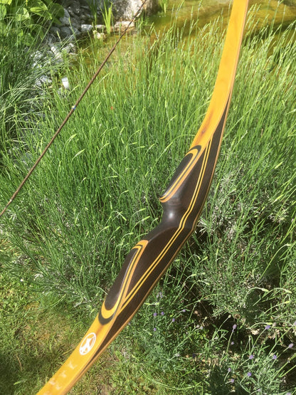 BODNIK BOWS QUICK STICK CUSTOM OSAGE SERIES Hybrid Langbogen Longbow 60"