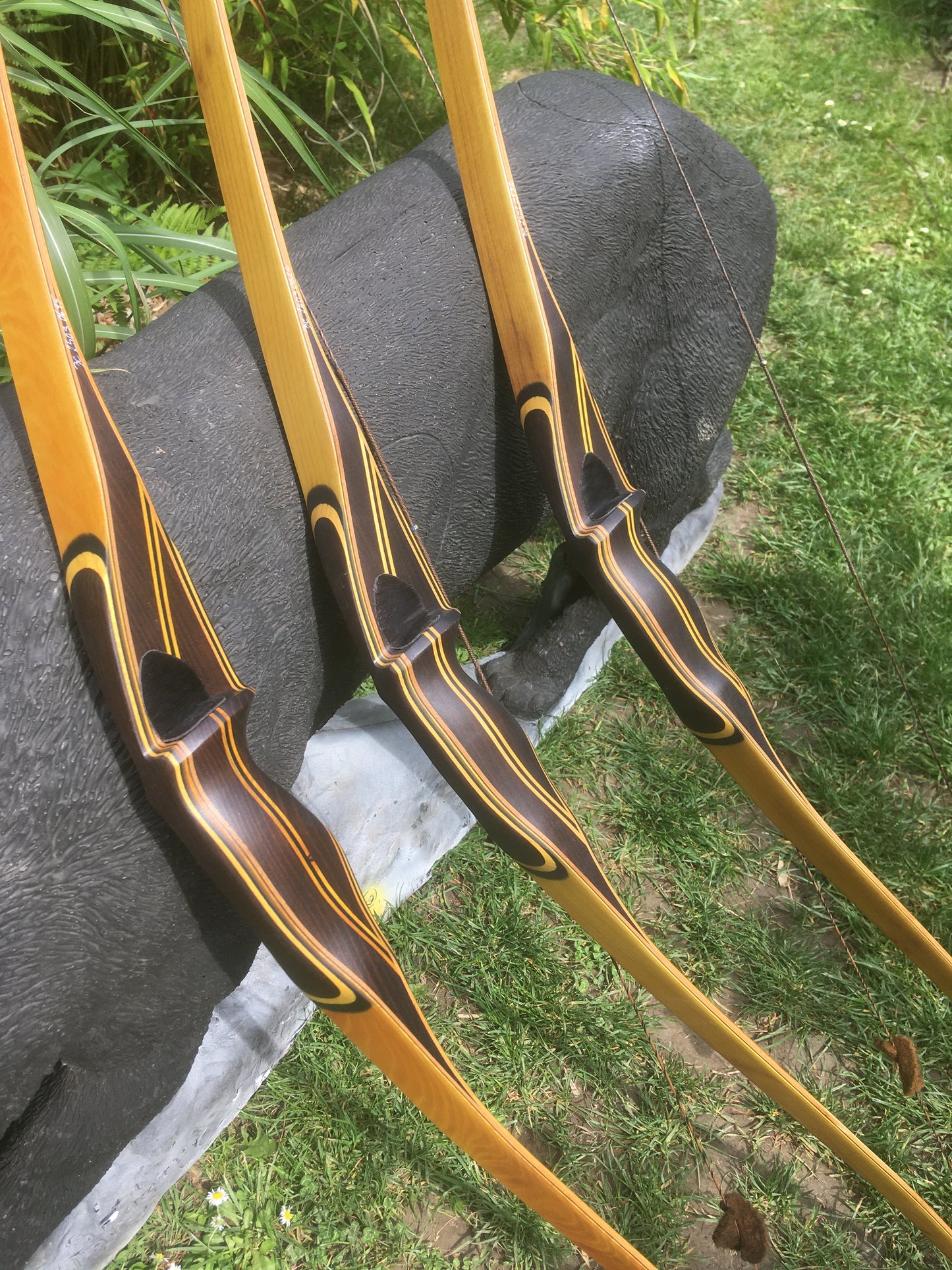 BODNIK BOWS QUICK STICK CUSTOM OSAGE SERIES Hybrid Langbogen Longbow 60"