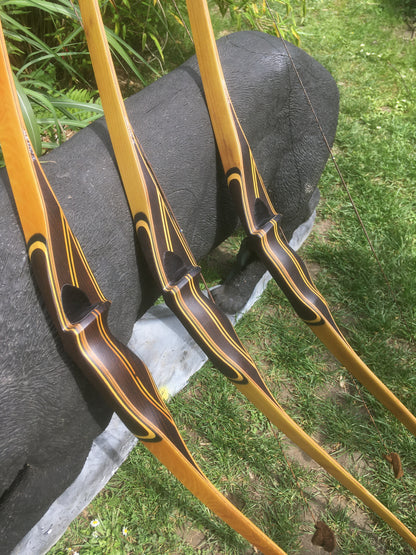 BODNIK BOWS QUICK STICK CUSTOM OSAGE SERIES Hybrid Langbogen Longbow 60"