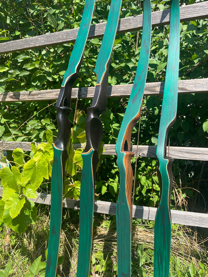 BODNIK BOWS HUNTER GREEN CUSTOM SERIES + Carbon Speed Limbs Recurve Bogen 60"