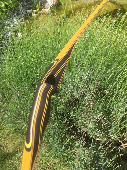 BODNIK BOWS QUICK STICK CUSTOM OSAGE SERIES Hybrid Langbogen Longbow 60"